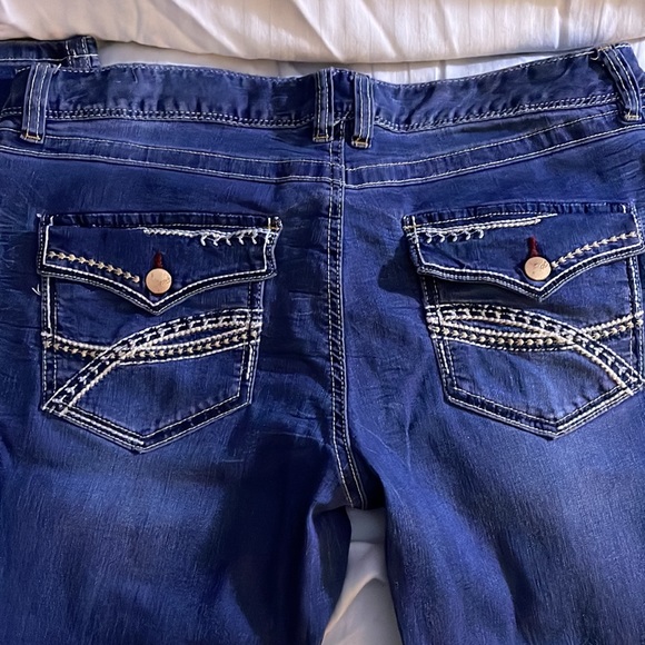 Red camel jeans size 15/33 used - Picture 5 of 5